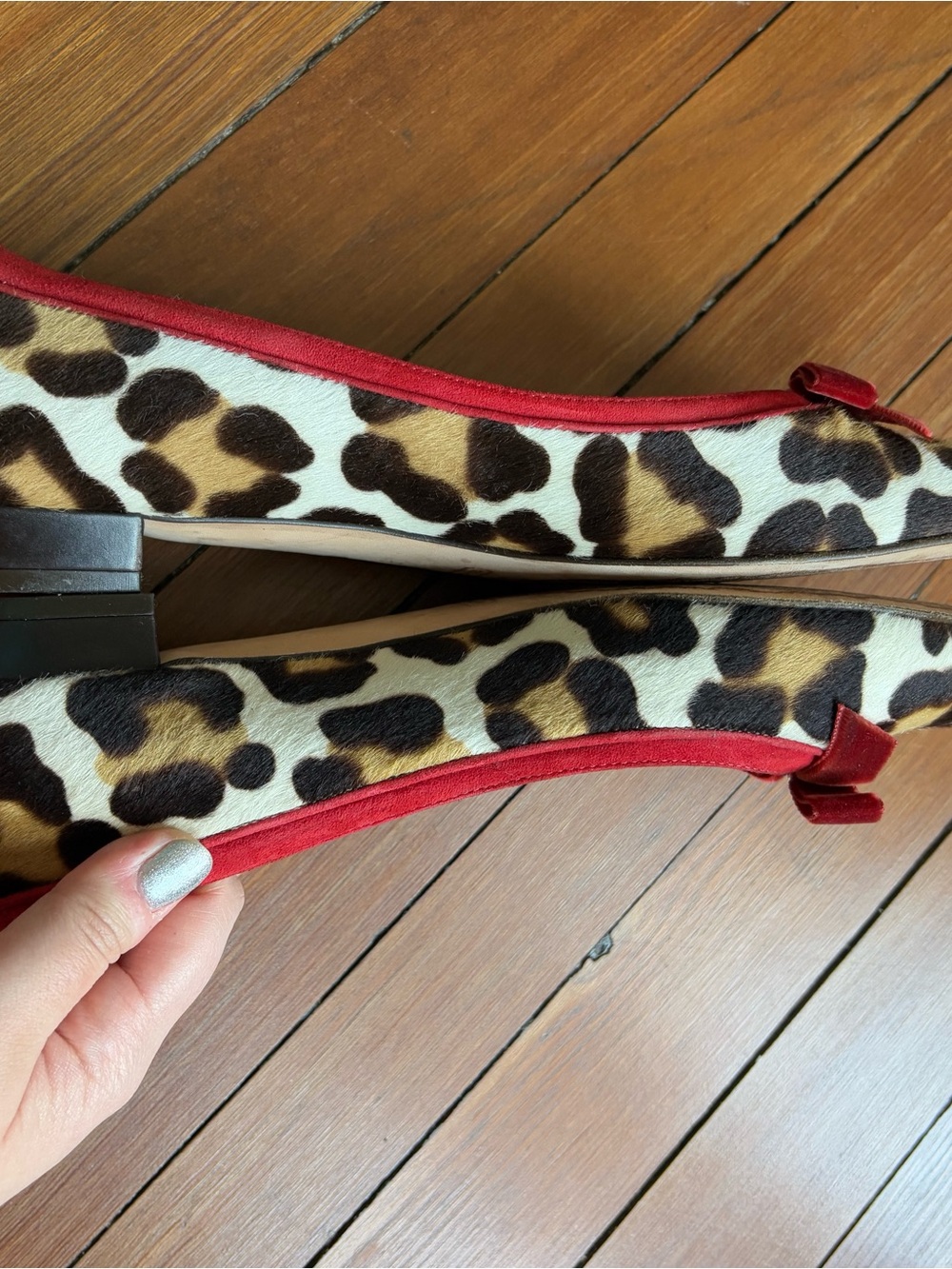 Y2k RARE Vintage Coach ocelot leopard flats - Picture 4 of 11